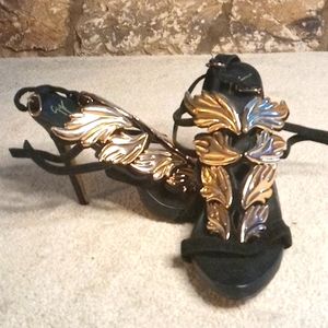COPY - Giuseppe Heels, Size: 42, Color: Black/Gold